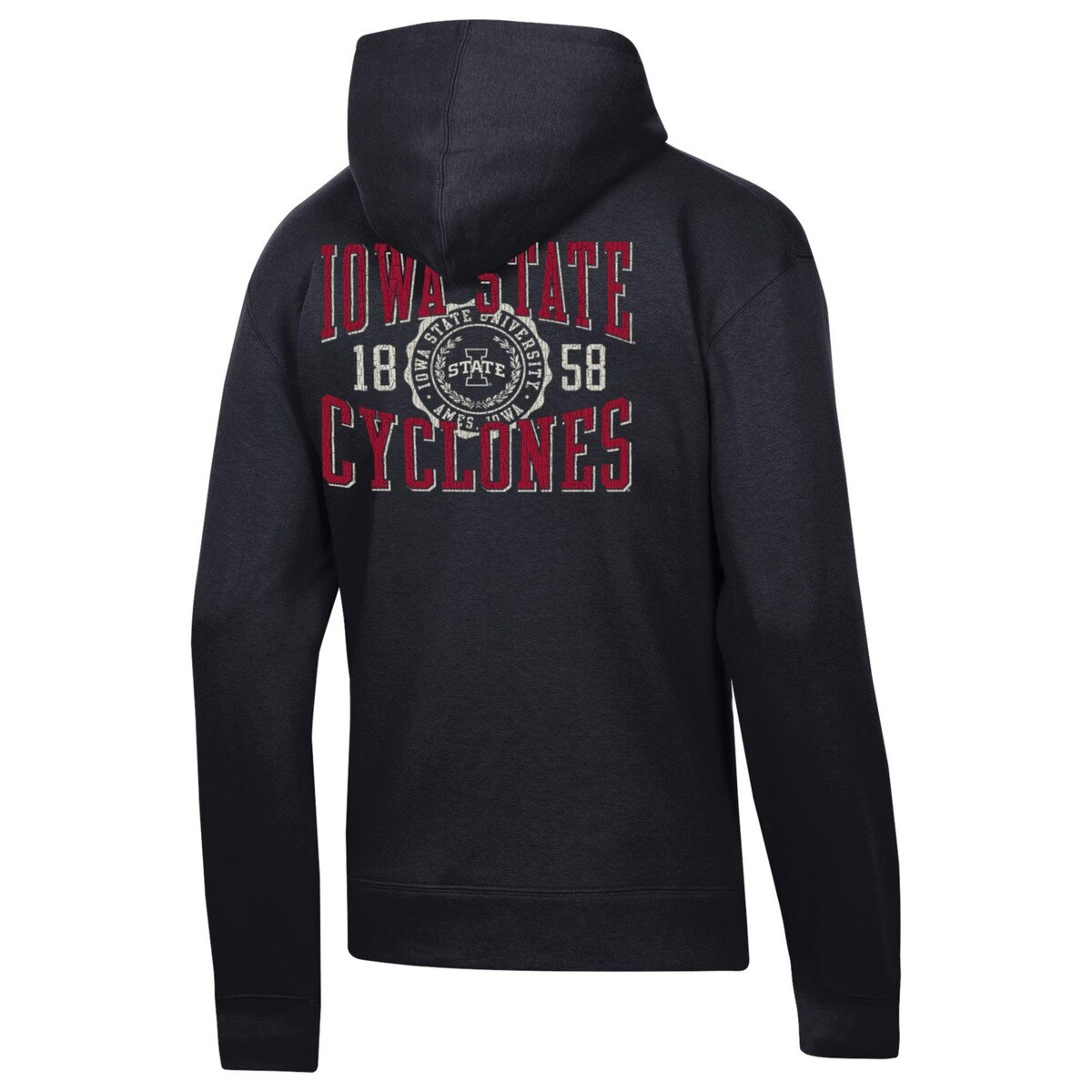 Gear I-State 1858 Seal Black 2-Sided Full-Zip Hoodie